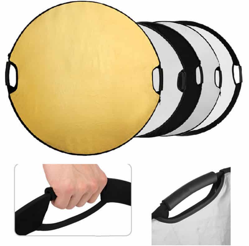 Reflector 5in1 Circle 110cm Black, Silver, White, Gold and diffuser Reflector 5in1 Circle 110cm Black, Silver, White, Gold and diffuser